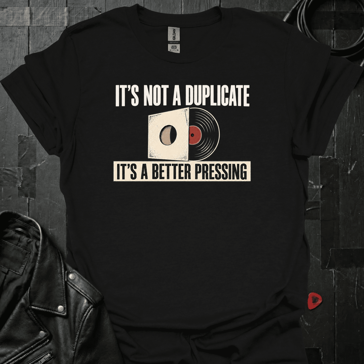 Better Pressing T-Shirt - Black - T-Shirt