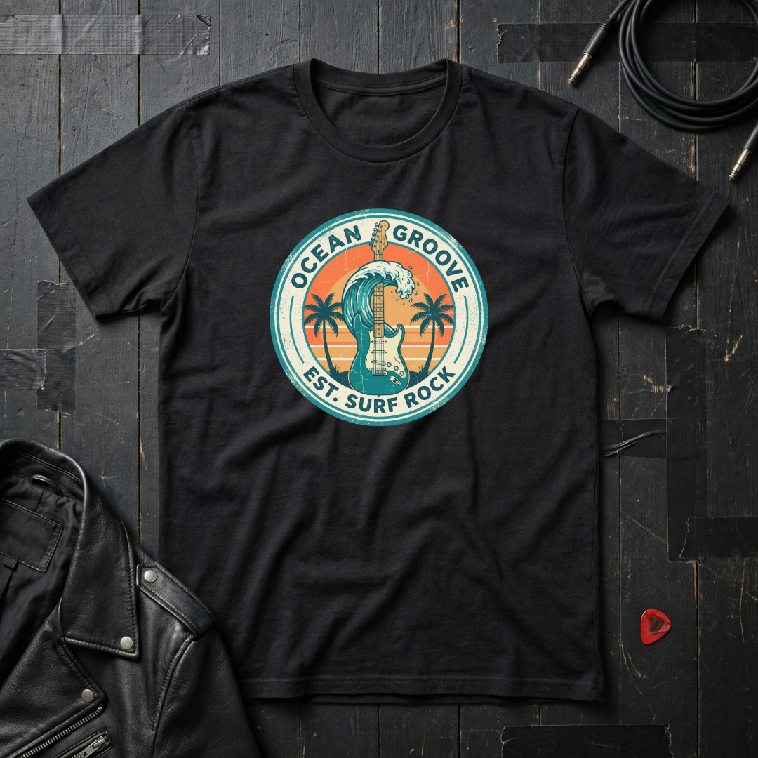 Ocean Groove Est. Surf Rock T-Shirt