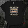 Tape Ran Out T-Shirt - Black