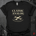 Classic Analog T-Shirt - Black - T-Shirt