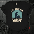 Record Shopping T-Shirt - Black - T-Shirt