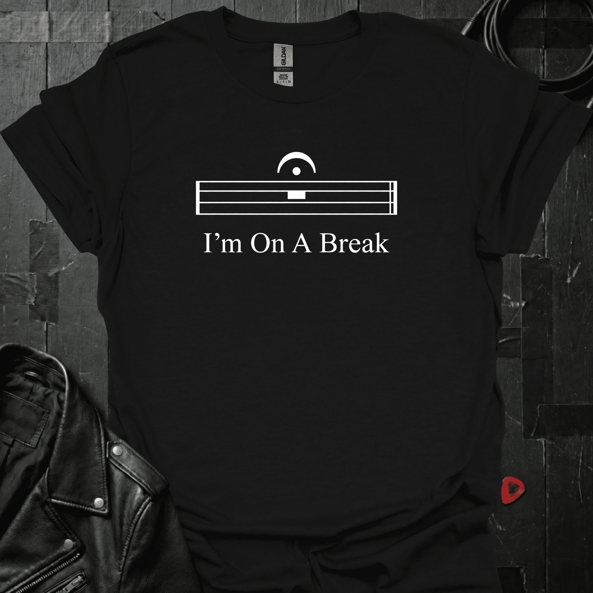 I'm On A Break T-Shirt - Black - T-Shirt