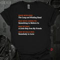 Classic Song Checklist T-Shirt