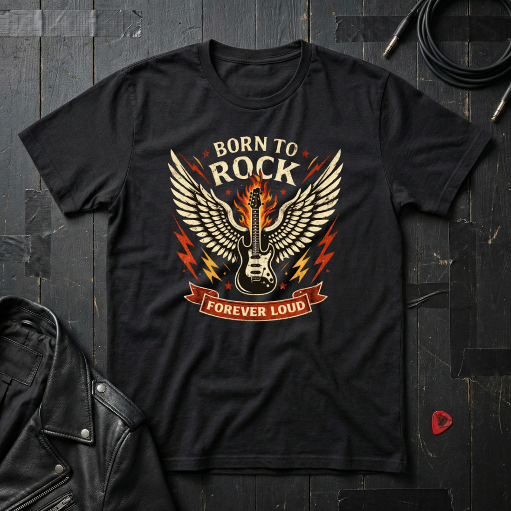 Born To Rock - Forever Loud T-Shirt