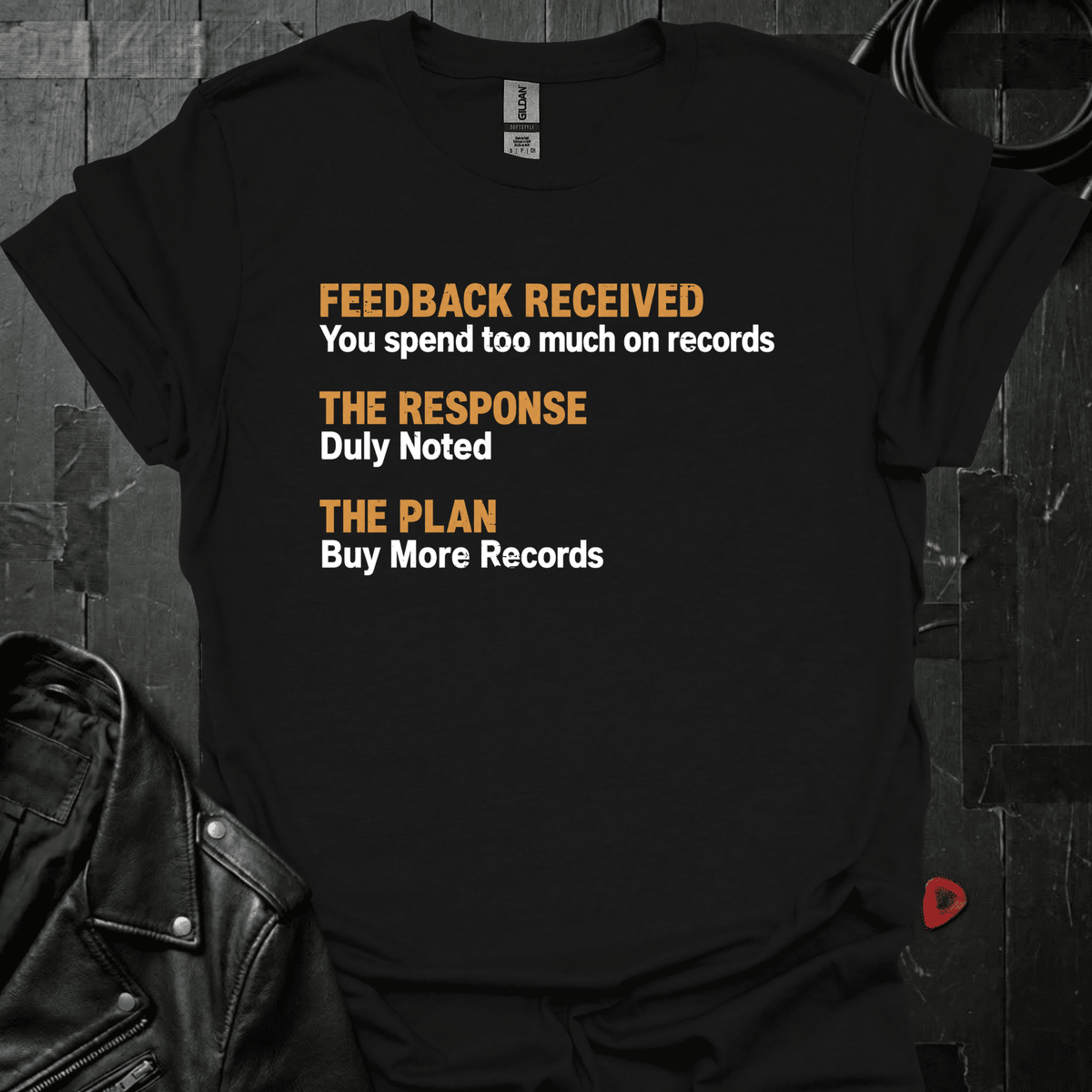 Record Collector Feedback T-Shirt - S - T-Shirt