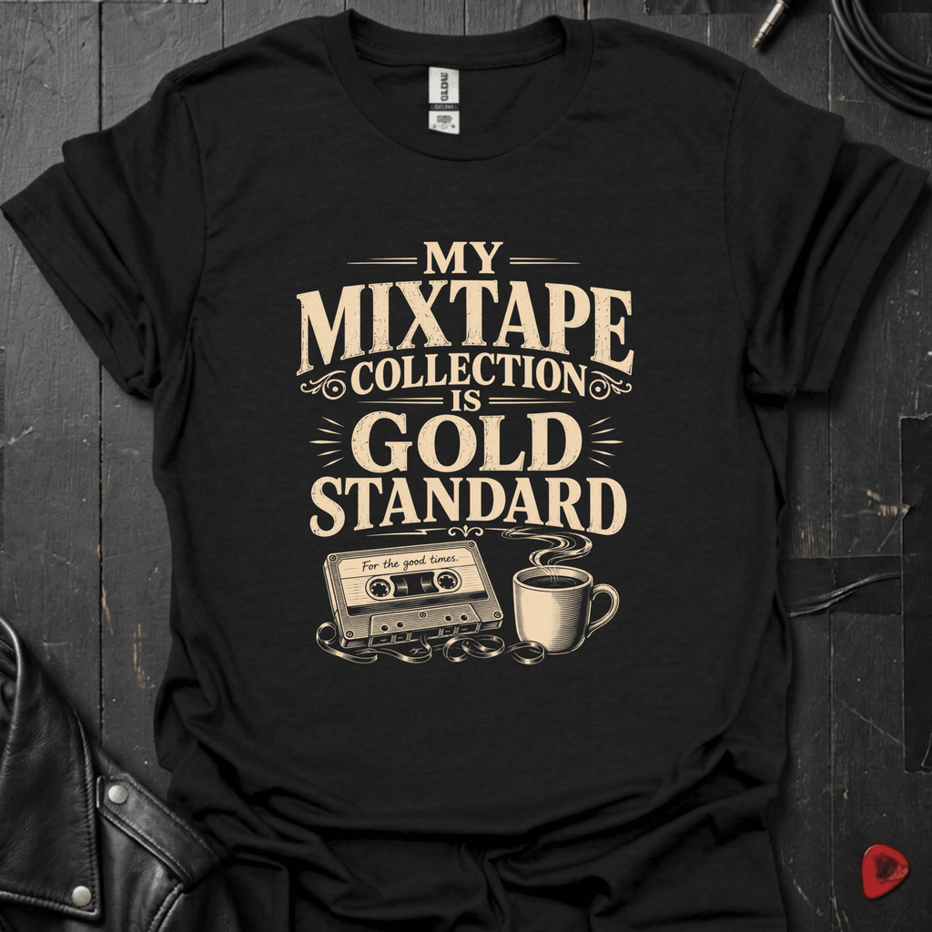 My Mixtape Collection T-Shirt - Black - T-Shirt