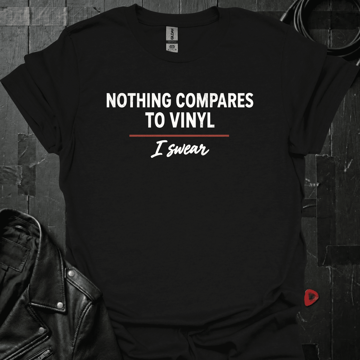 Nothing Compares To Vinyl T-Shirt - S - T-Shirt