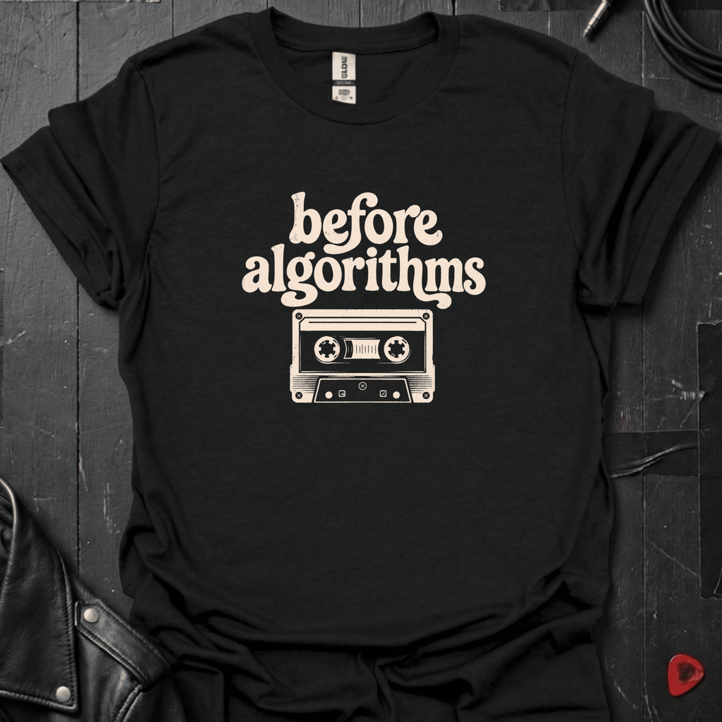 Before Algorithms T-Shirt - Black - T-Shirt