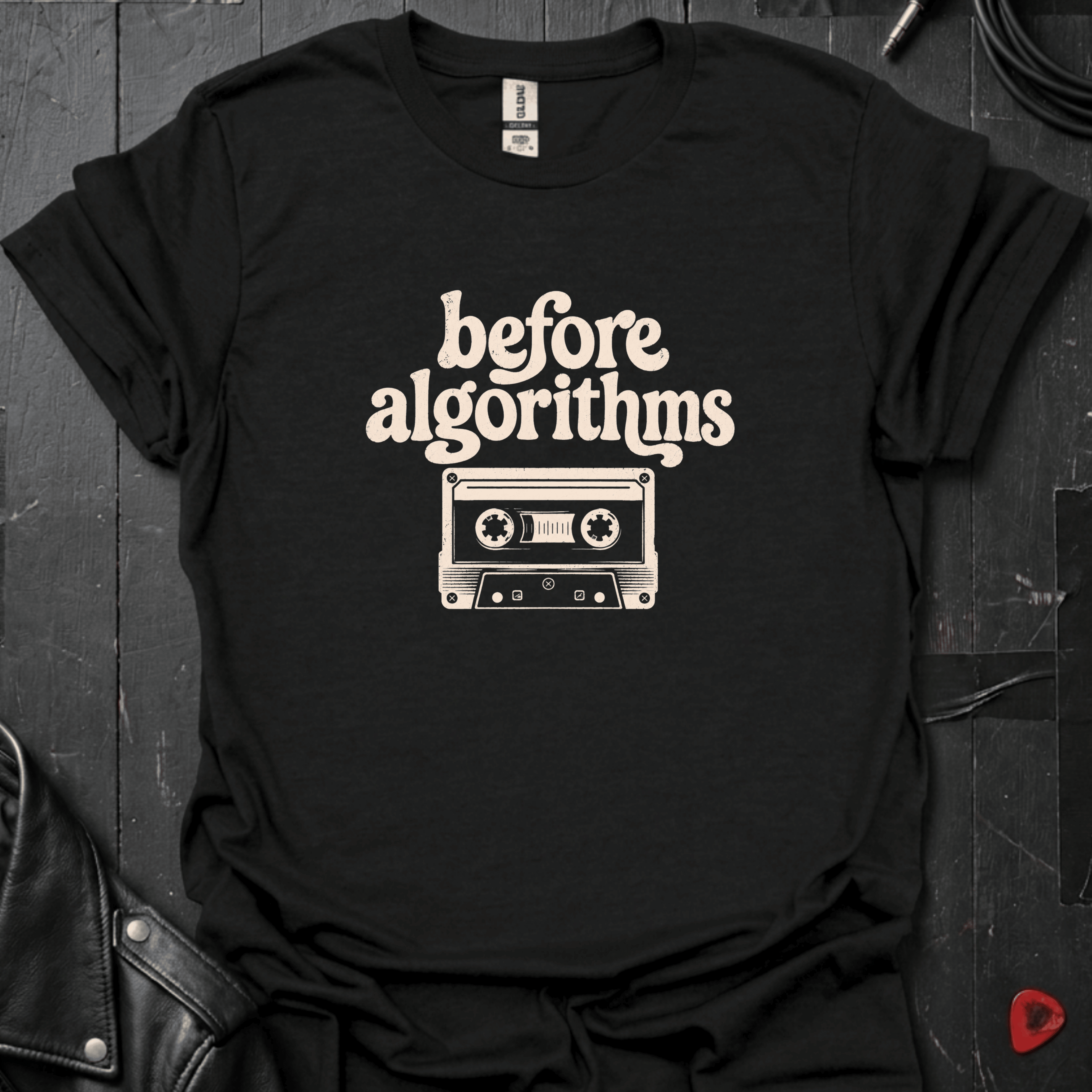 Before Algorithms T-Shirt - Black - T-Shirt