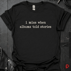 Albums Told Stories T-Shirt - Black - T-Shirt