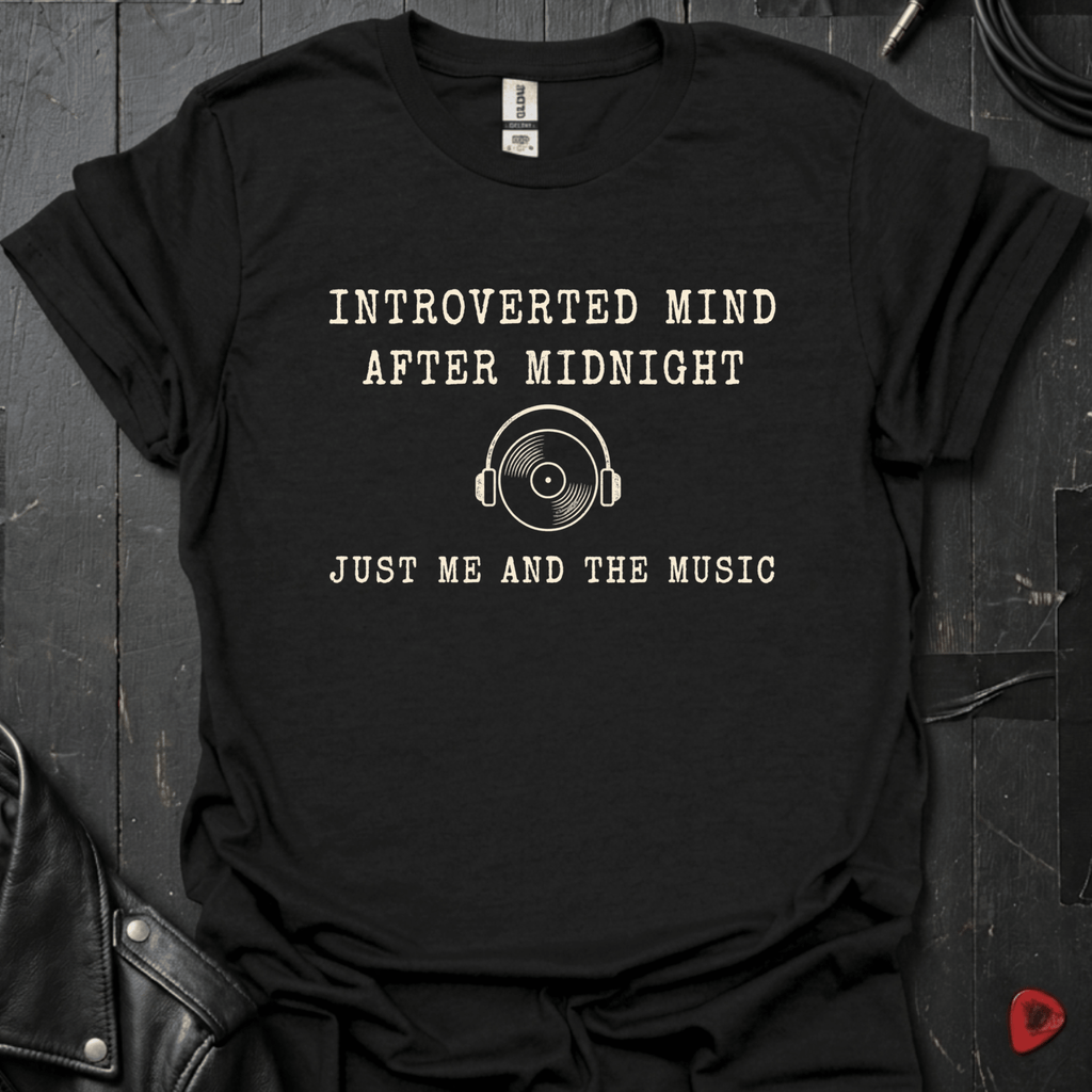 Introverted Mind T-Shirt - Black - T-Shirt