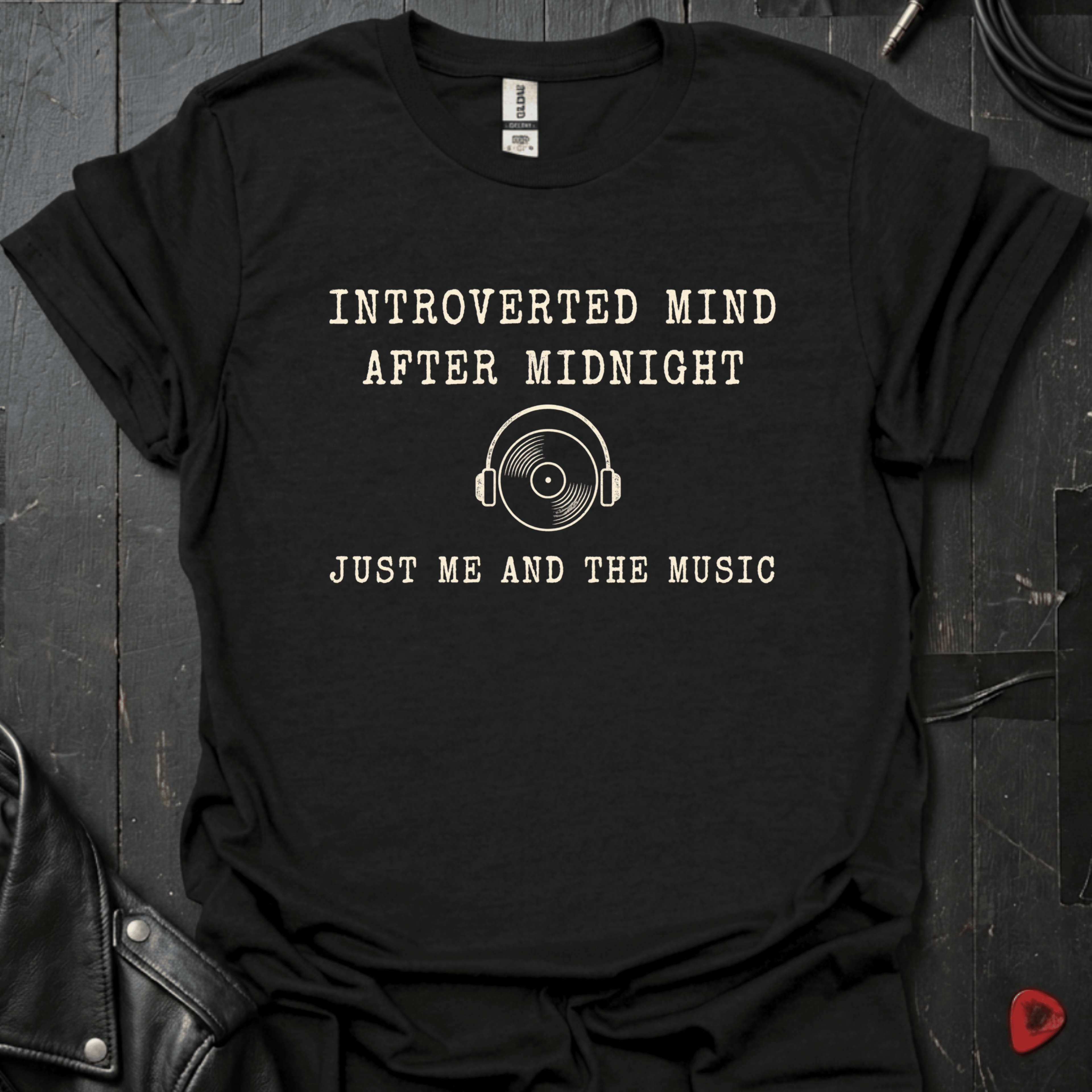 Introverted Mind T-Shirt - Black - T-Shirt