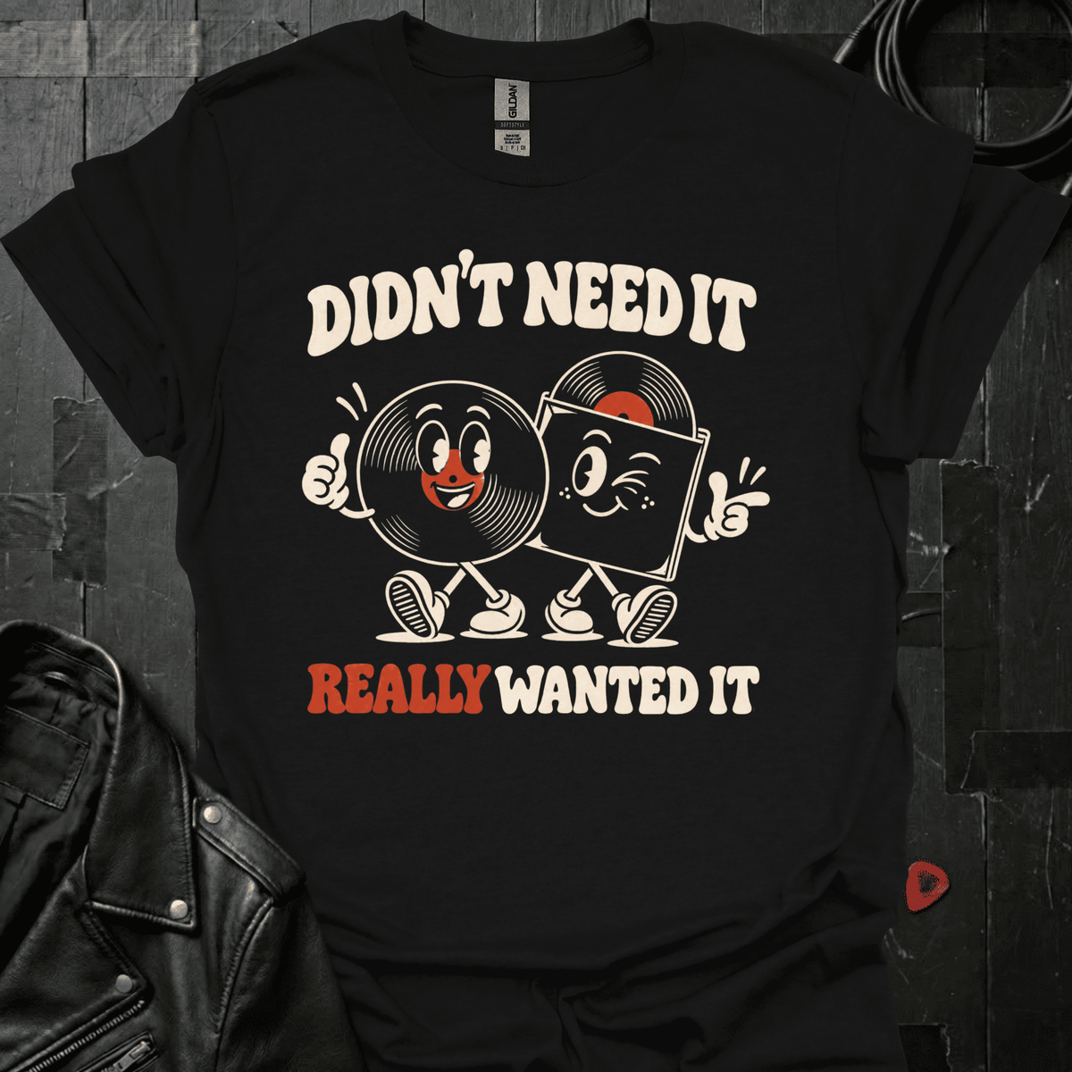 Really Wanted It T-Shirt - Black - T-Shirt