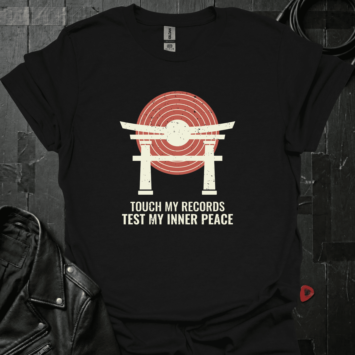 Touch My Records T-Shirt - S - T-Shirt