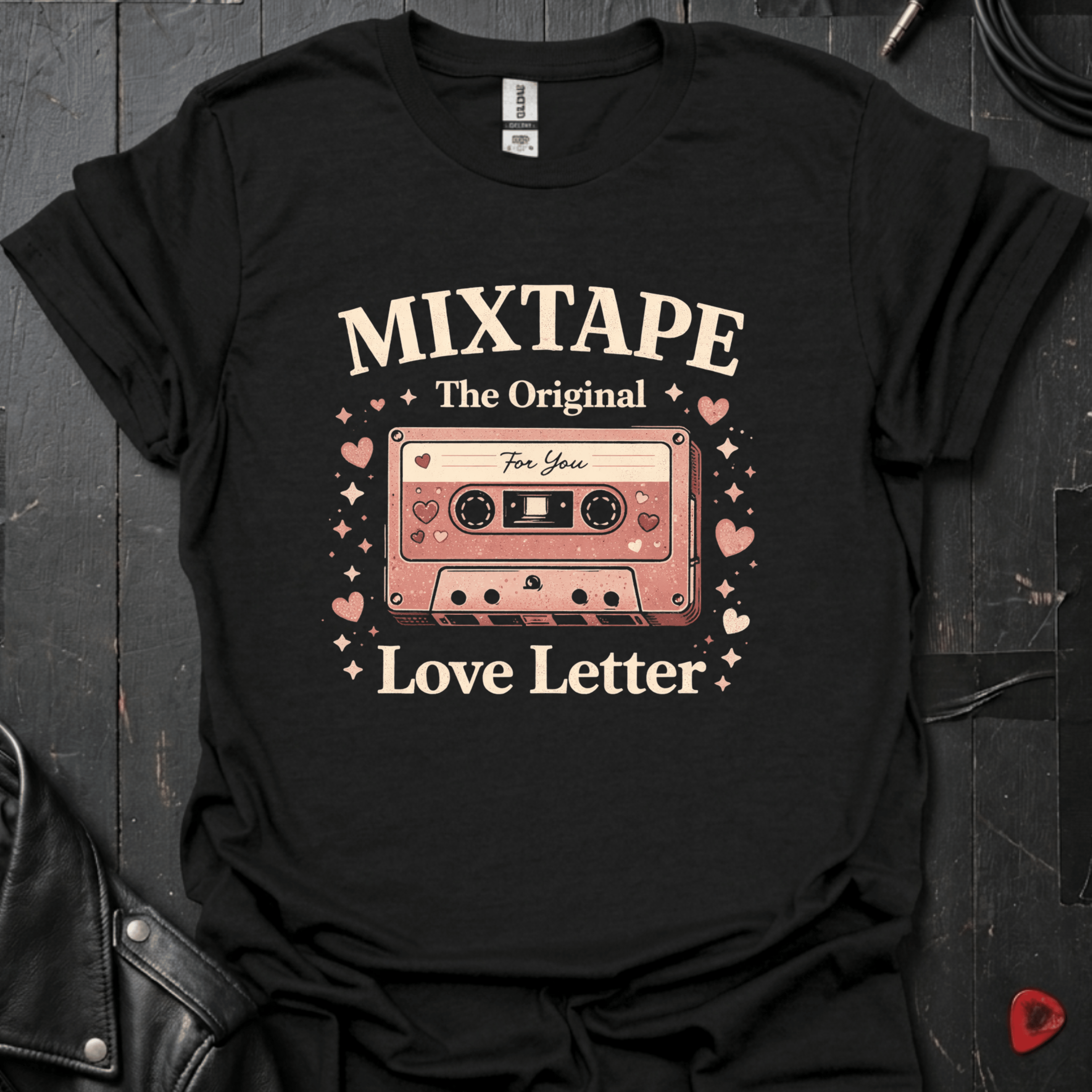 Mixtape Memories T-Shirt - Black - T-Shirt