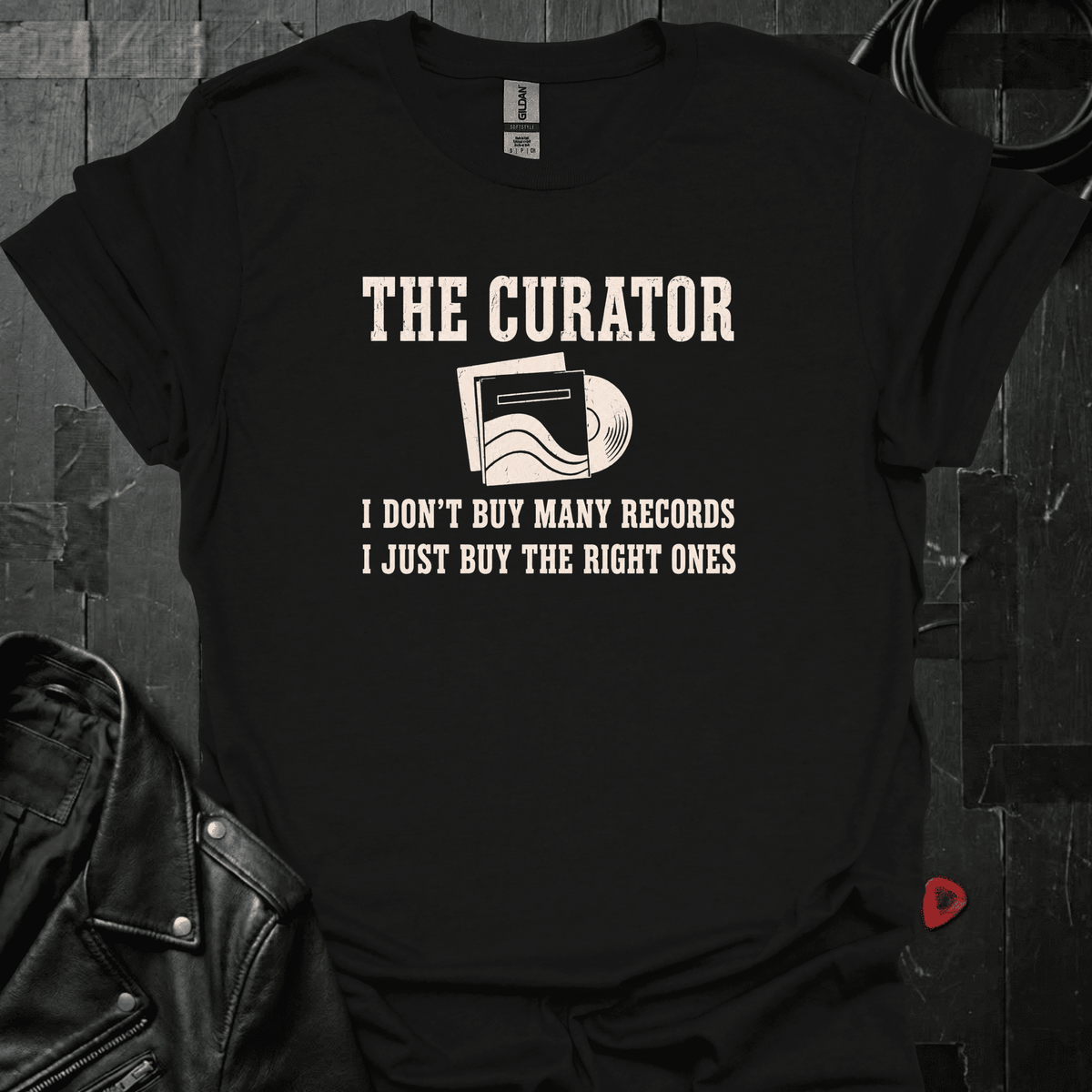The Curator T-Shirt - Black - T-Shirt