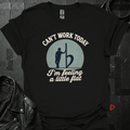 Feeling A Little Flat T-Shirt - Black - T-Shirt