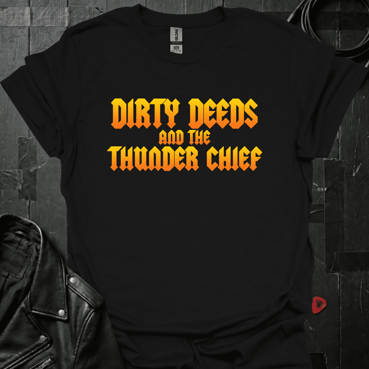Dirty Deeds T-Shirt - Black - T-Shirt