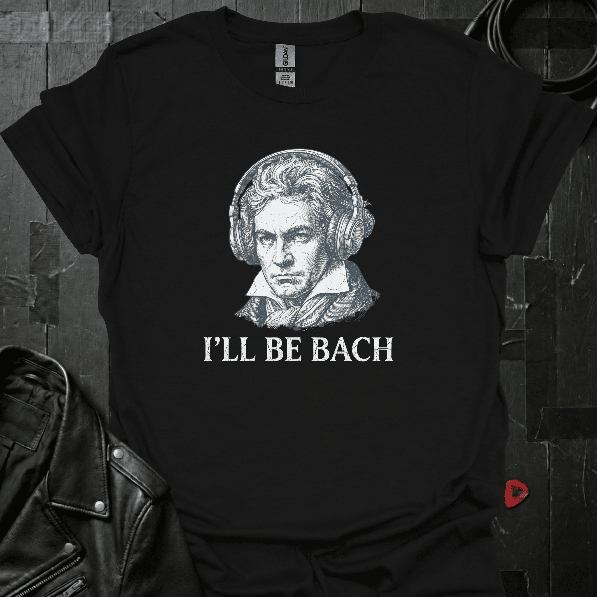 I'll Be Bach T-Shirt - Black - T-Shirt
