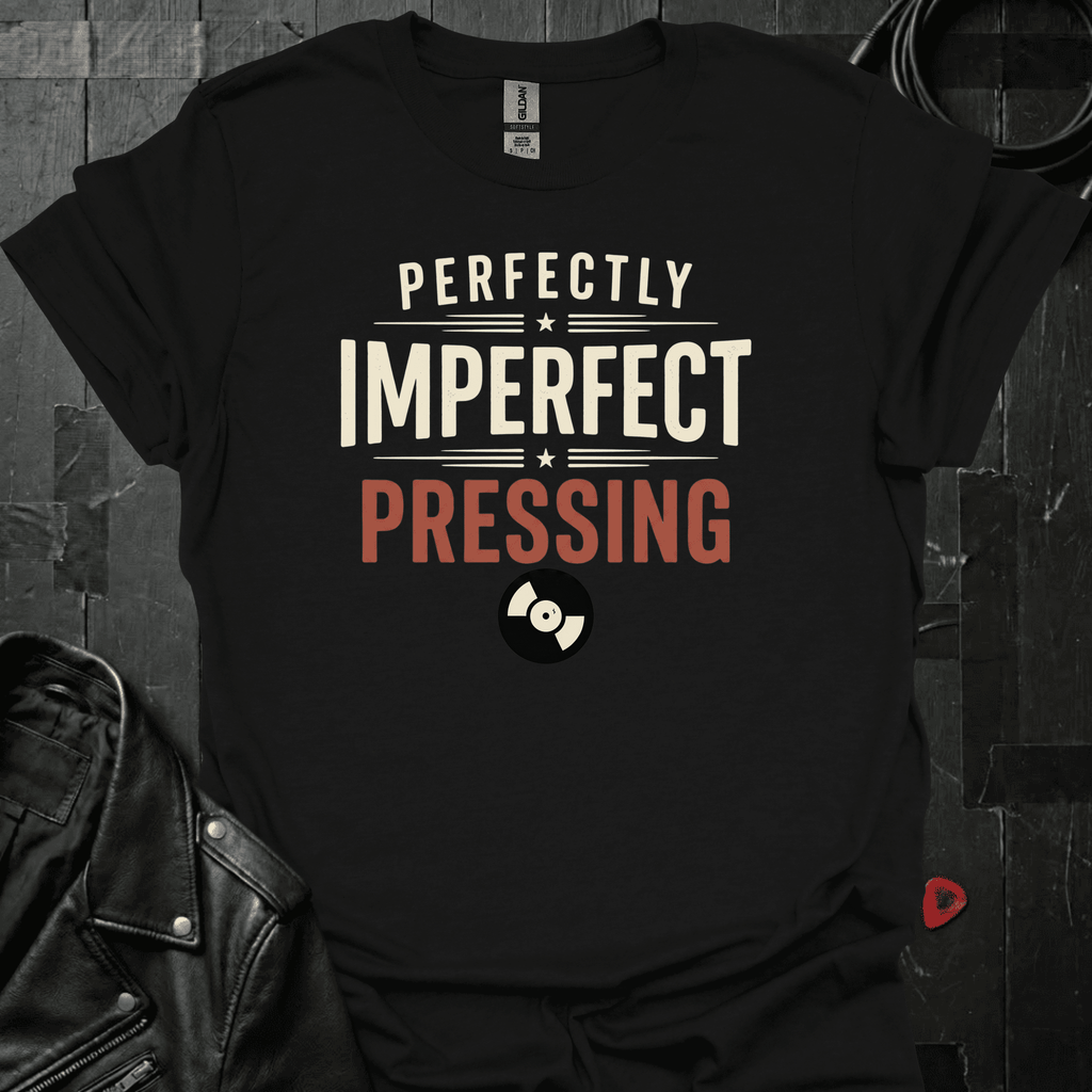 Perfectly Imperfect Pressing T-Shirt - Black - T-Shirt