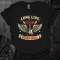 Long Live Rock & Roll T-Shirt - Black - T-Shirt