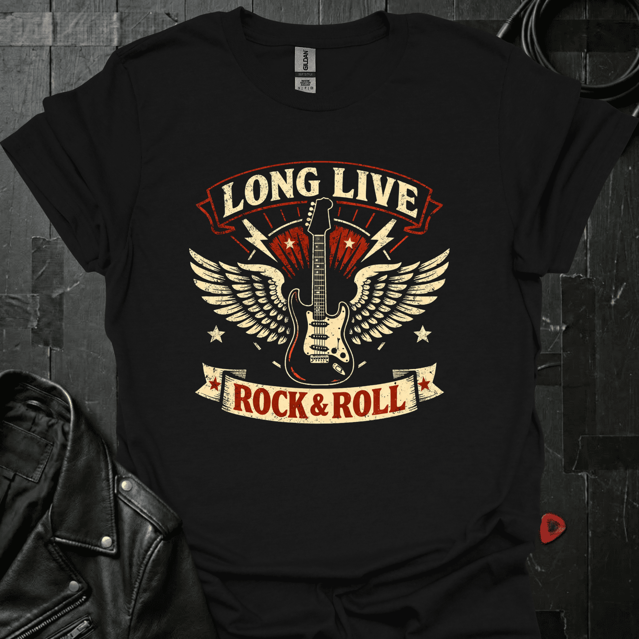 Long Live Rock & Roll T-Shirt - Black - T-Shirt