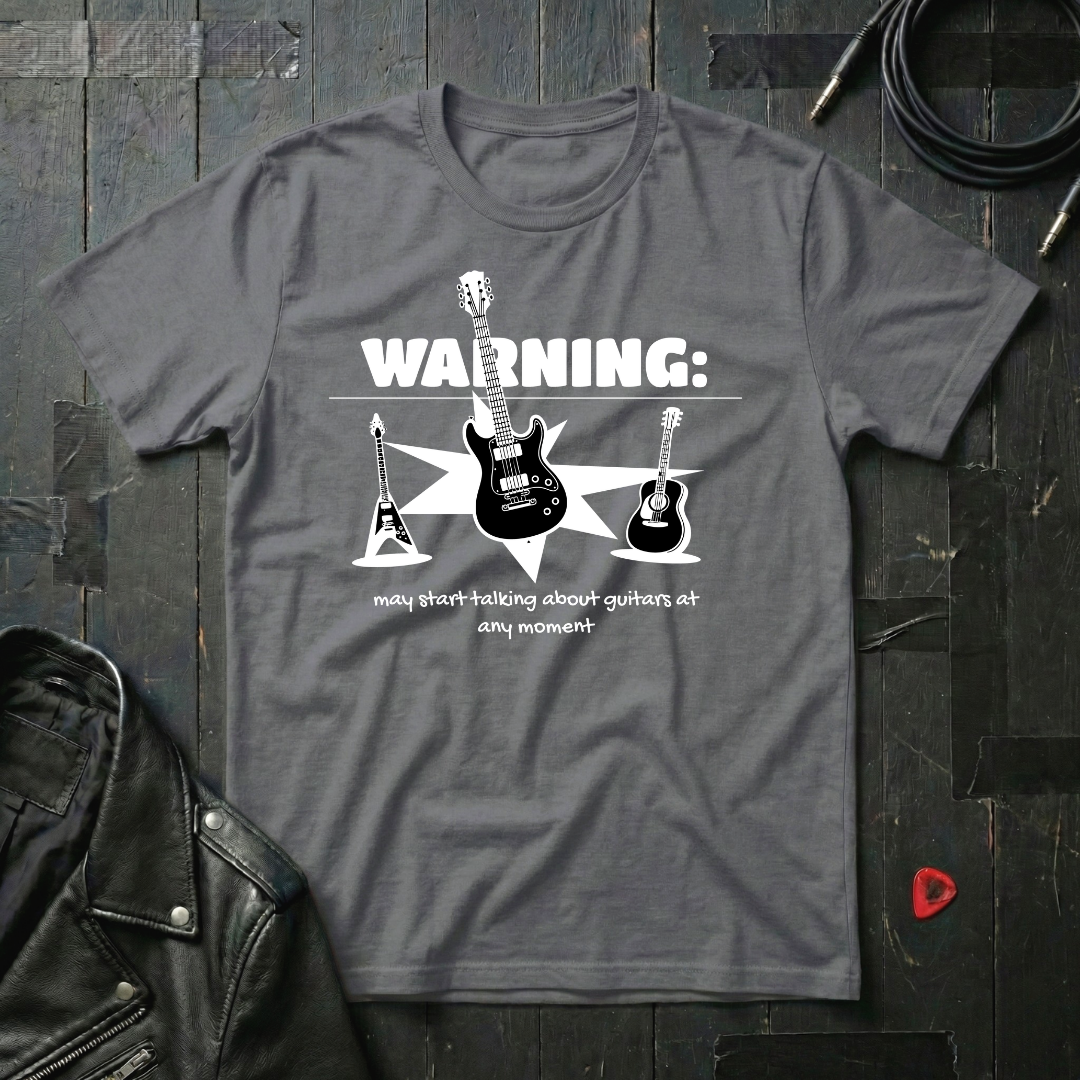May Start Talking About Guitars T-Shirt