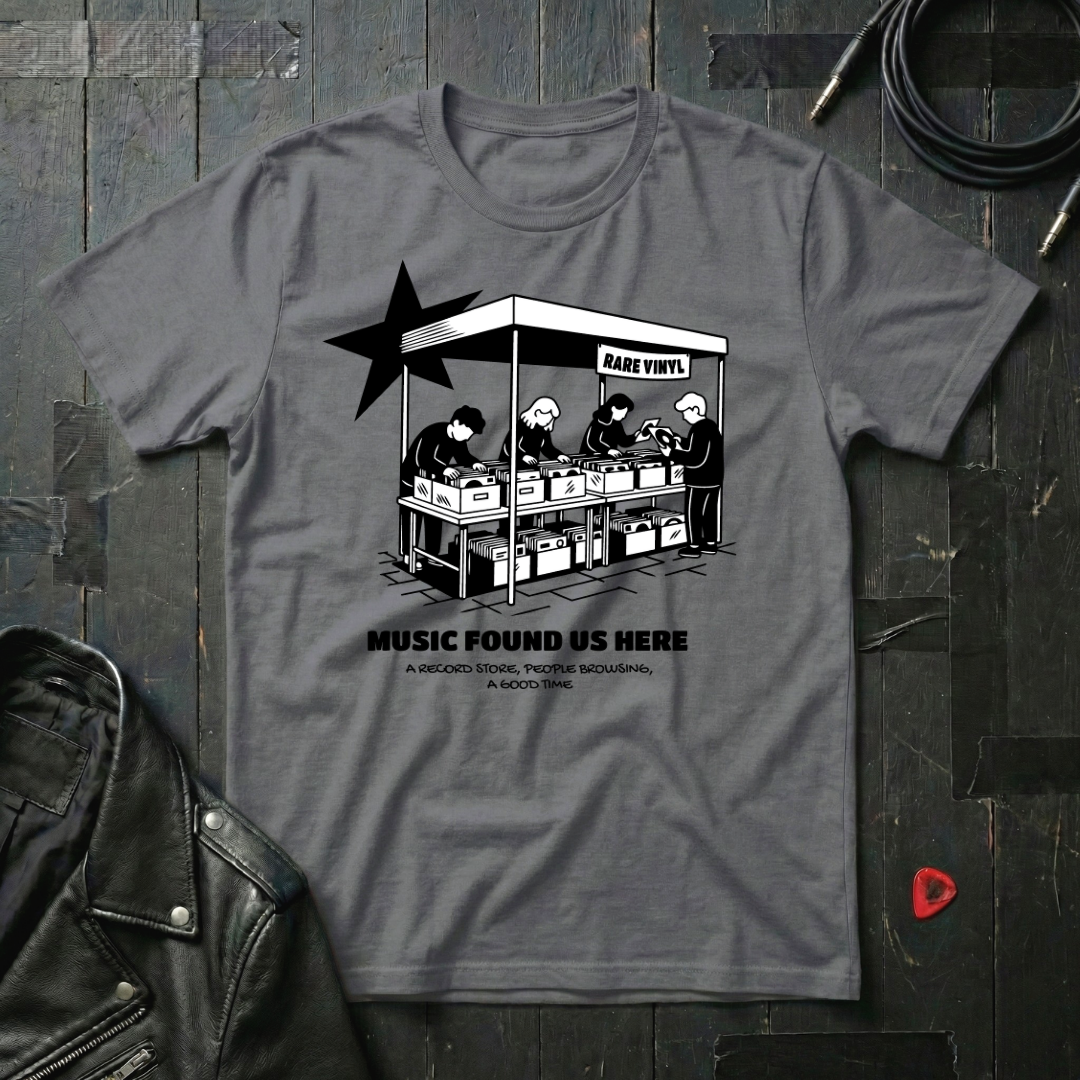 Music Found Us Here T-Shirt