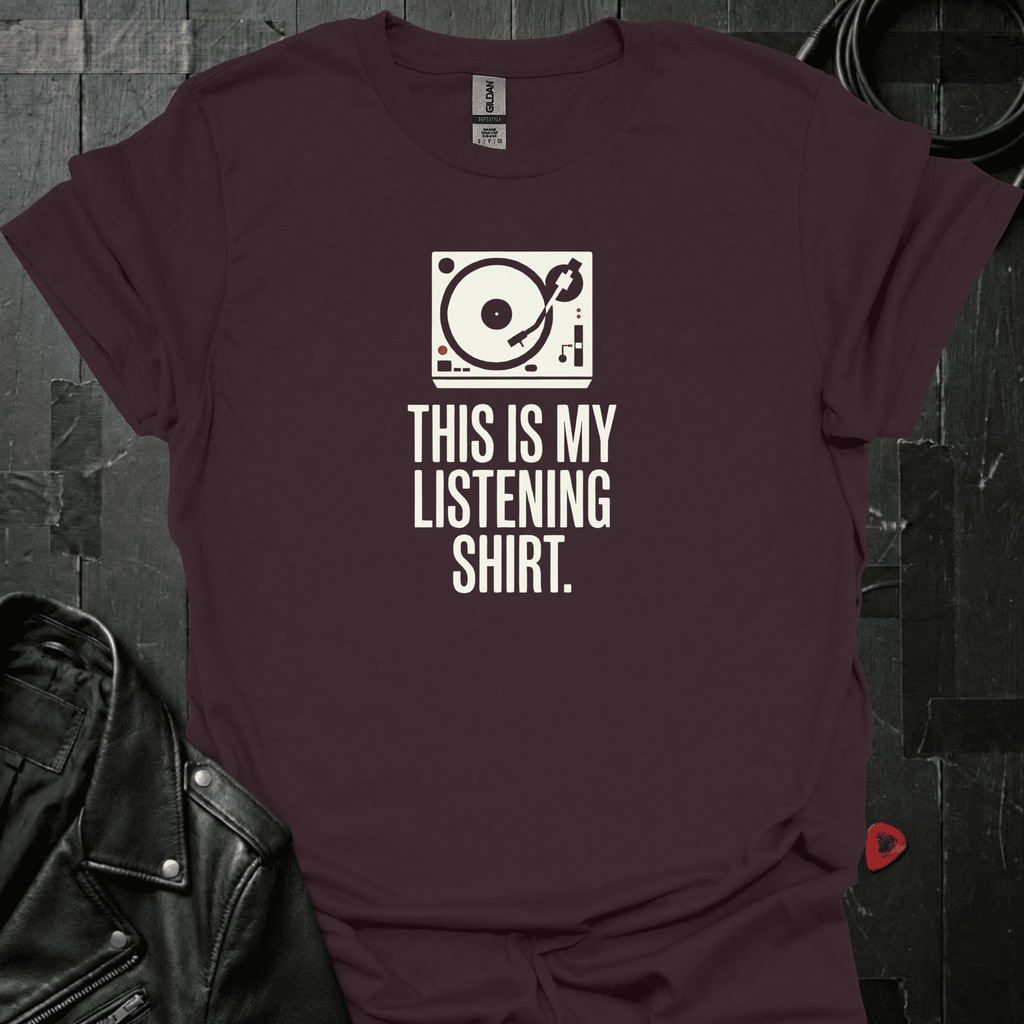 My Listening Shirt T-Shirt - Dark Chocolate - T-Shirt