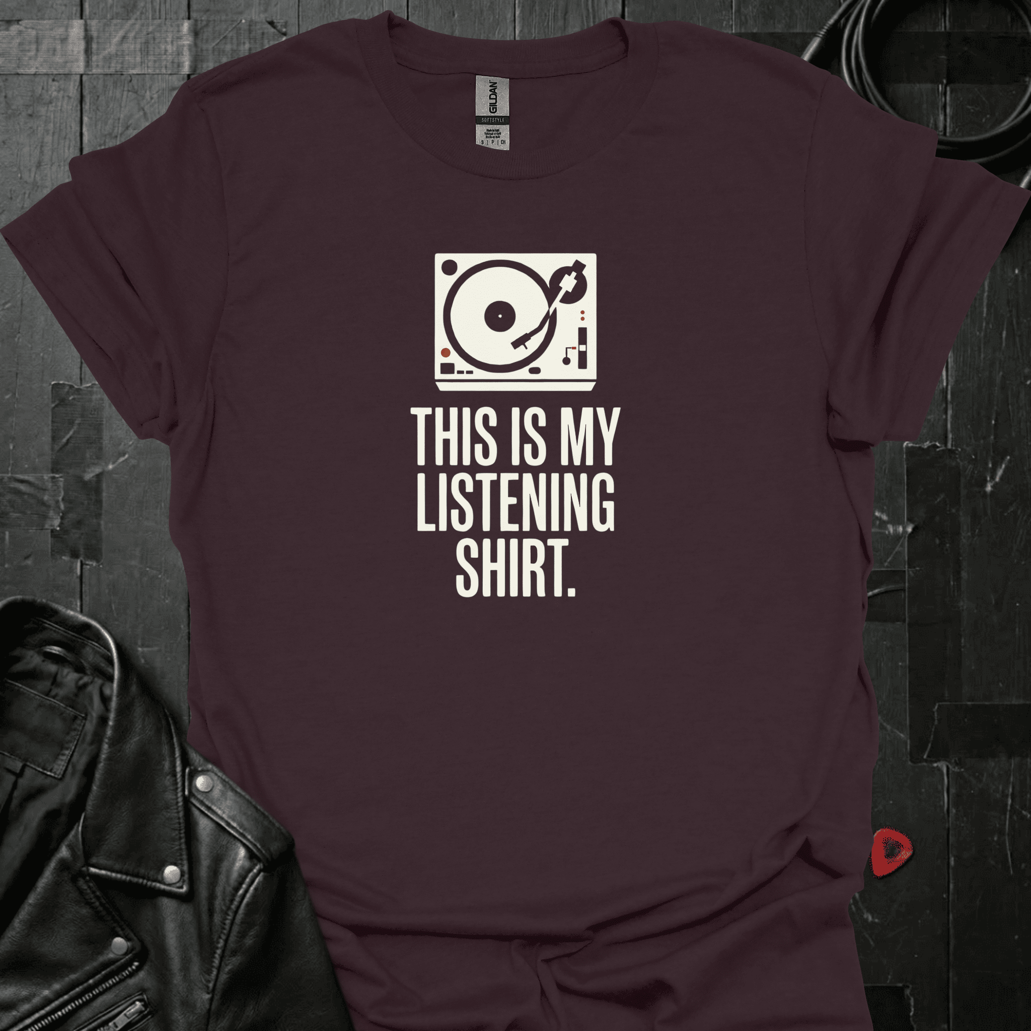 My Listening Shirt T-Shirt - Dark Chocolate - T-Shirt
