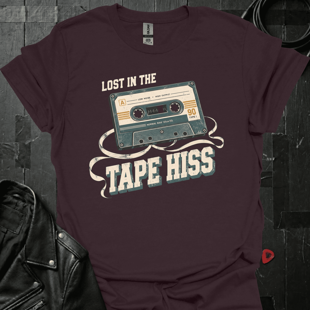 Lost In Tape Hiss T-Shirt - Dark Chocolate - T-Shirt