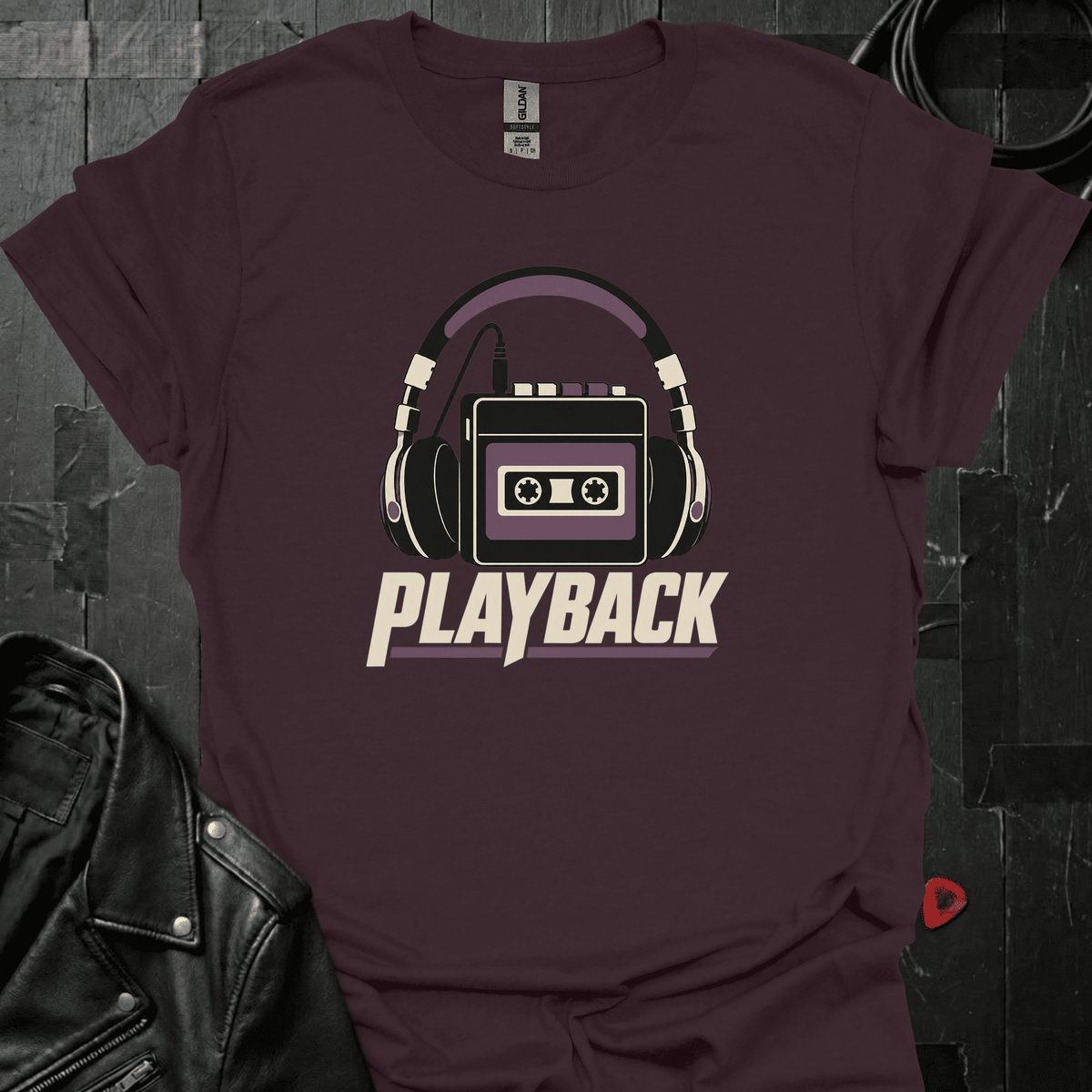 Playback T-Shirt - Dark Chocolate - T-Shirt