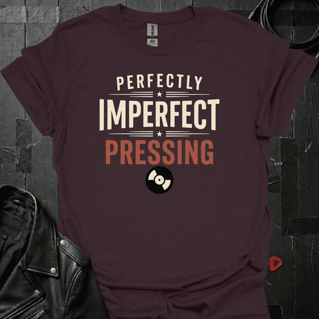 Perfectly Imperfect Pressing T-Shirt - Dark Chocolate - T-Shirt