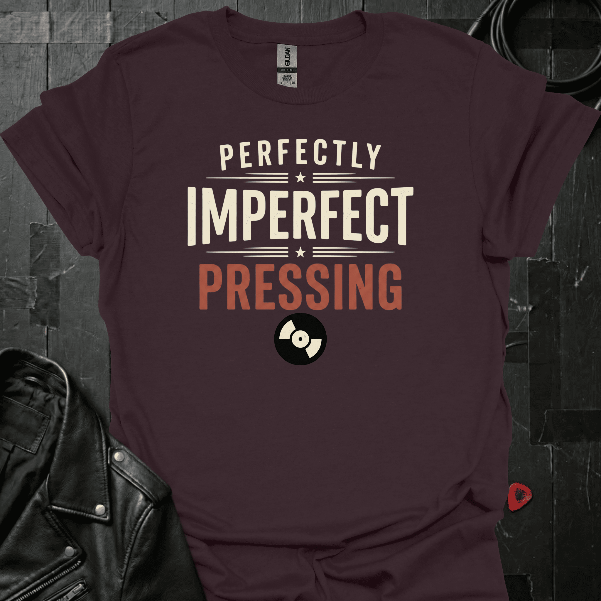 Perfectly Imperfect Pressing T-Shirt - Dark Chocolate - T-Shirt