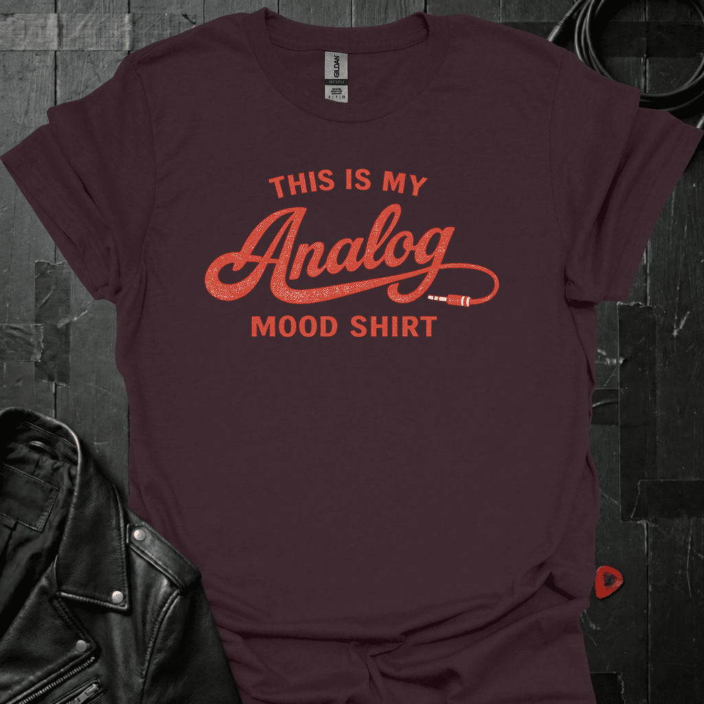 Analog Mood T-Shirt - Dark Chocolate - T-Shirt