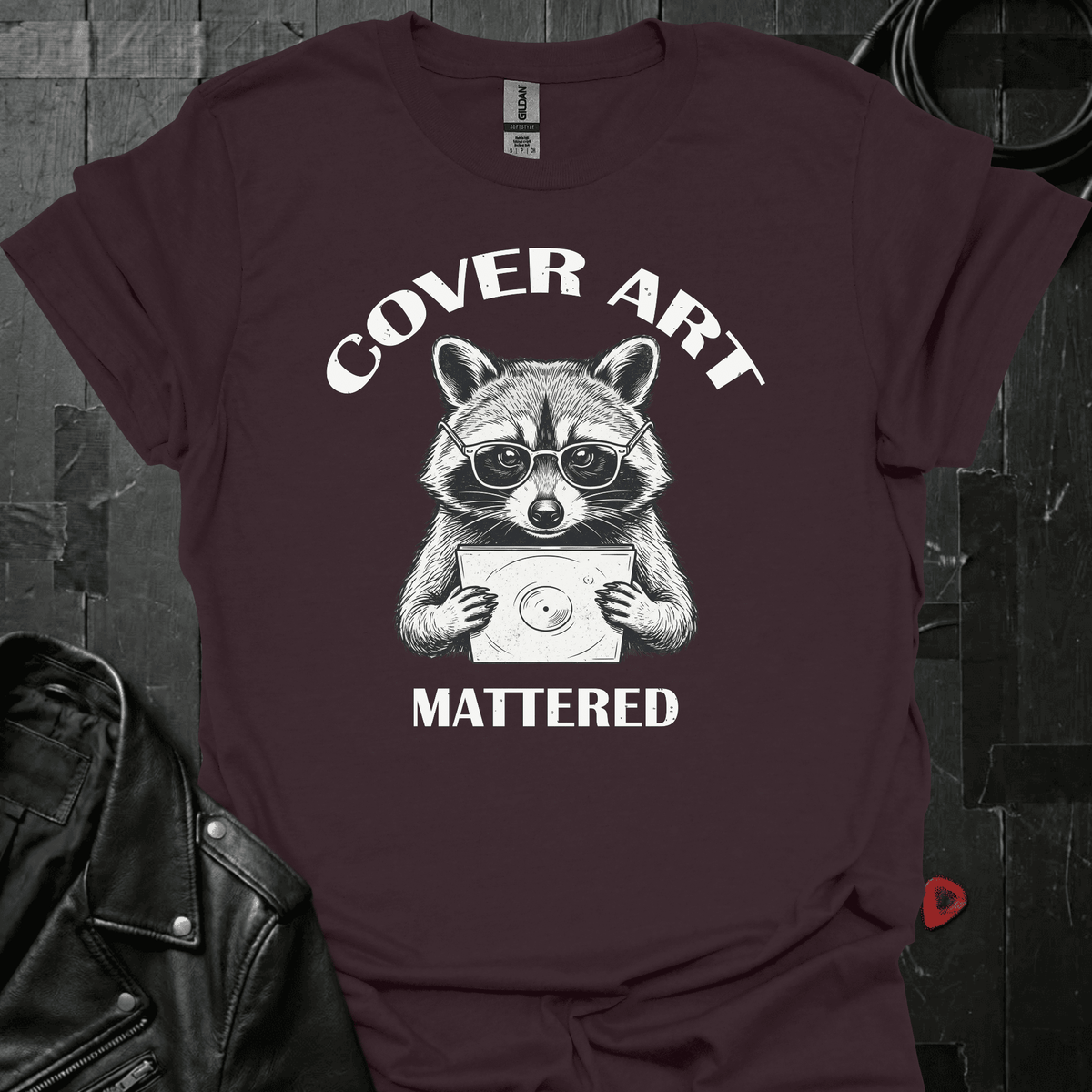 Cover Art Mattered - Dark Chocolate - T-Shirt