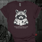 Reading Liner Notes T-Shirt - Dark Chocolate - T-Shirt