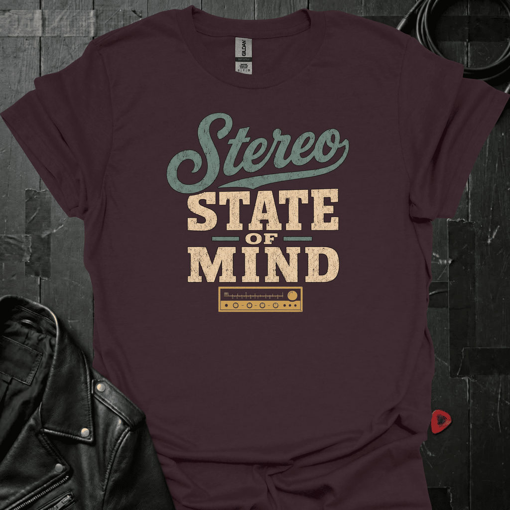 Stereo State Of Mind T-Shirt - Dark Chocolate - T-Shirt