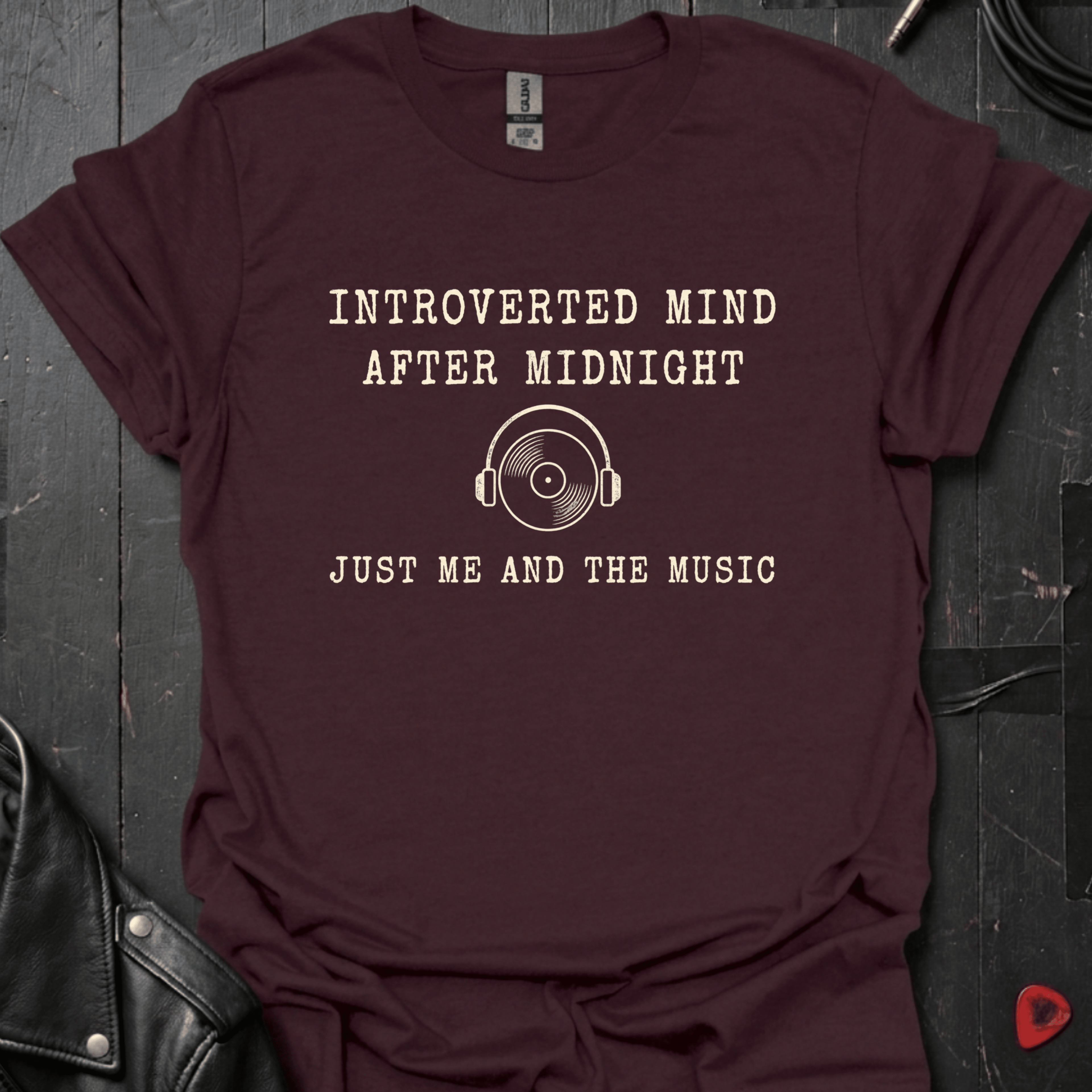 Introverted Mind T-Shirt - Dark Chocolate - T-Shirt