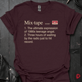 Mixtape Definition T-Shirt - Dark Chocolate - T-Shirt