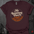 My Retirement Plan T-Shirt - Dark Chocolate - T-Shirt