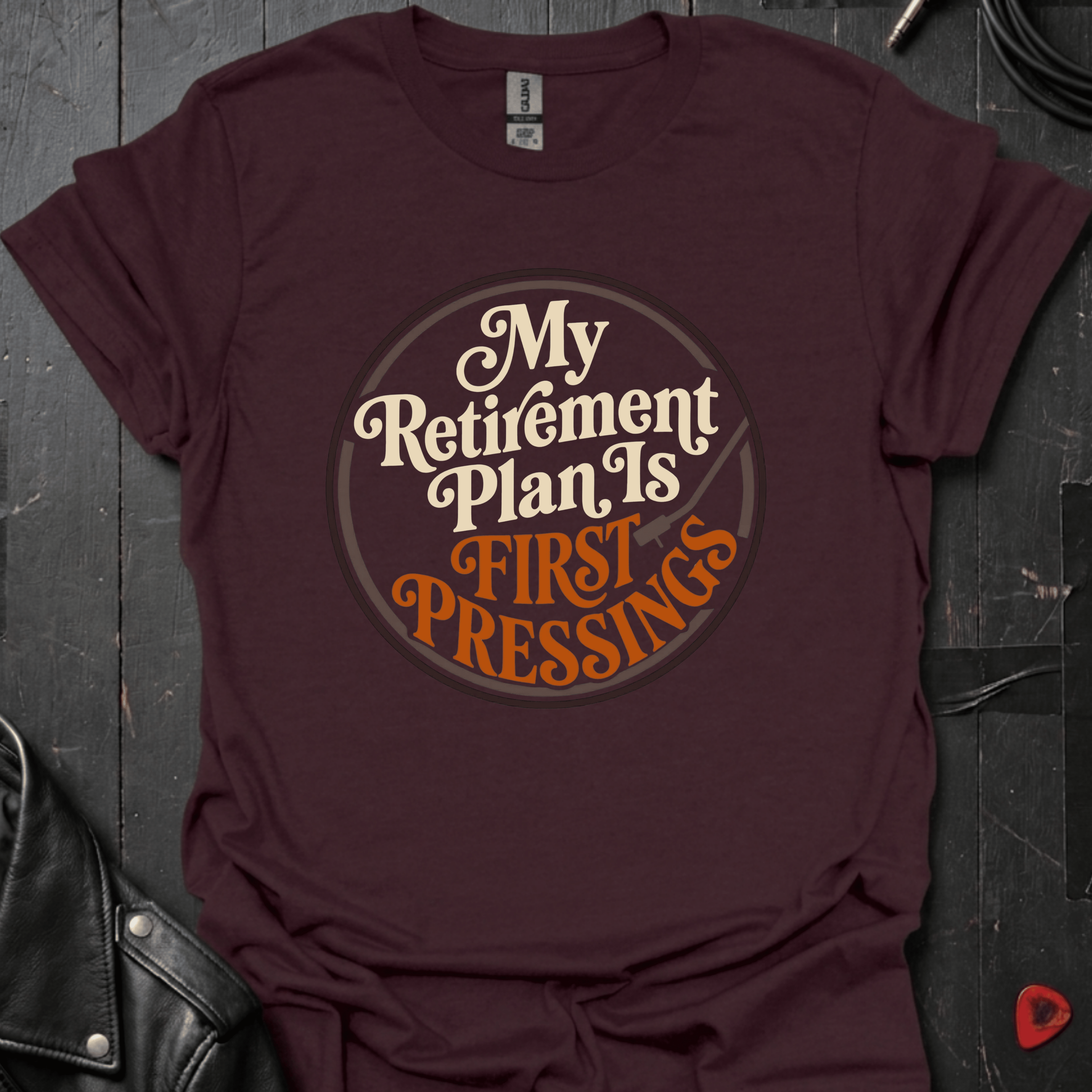 My Retirement Plan T-Shirt - Dark Chocolate - T-Shirt