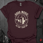 Good Music All Day T-Shirt - Dark Chocolate - T-Shirt
