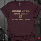 Selective Listener T-Shirt - Dark Chocolate - T-Shirt