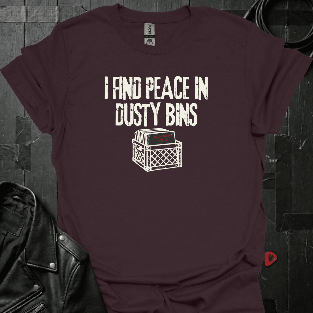 I Found Peace T-Shirt - Dark Chocolate - T-Shirt