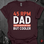 45RPM Dad T-Shirt - Dark Chocolate - T-Shirt