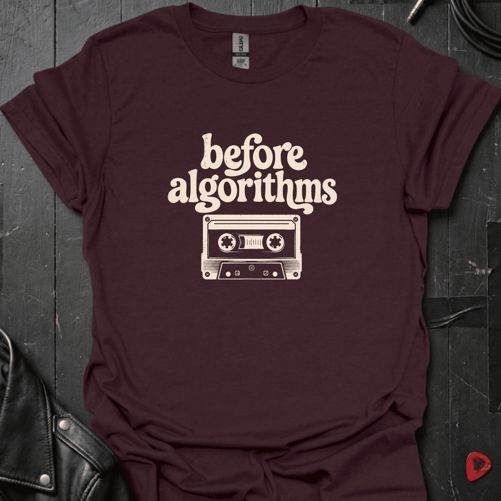 Before Algorithms T-Shirt - Dark Chocolate - T-Shirt