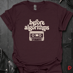 Before Algorithms T-Shirt - Dark Chocolate - T-Shirt
