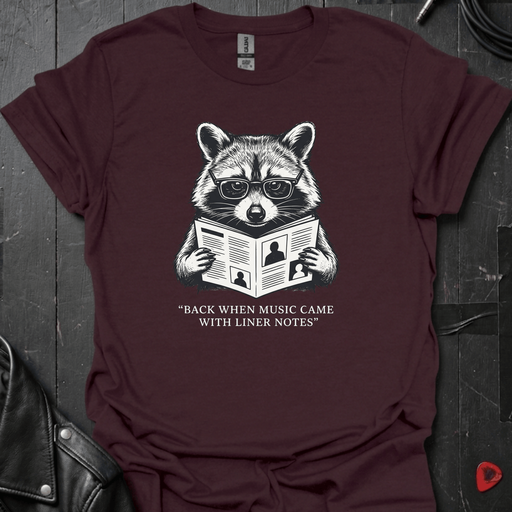 Reading Liner Notes T-Shirt
