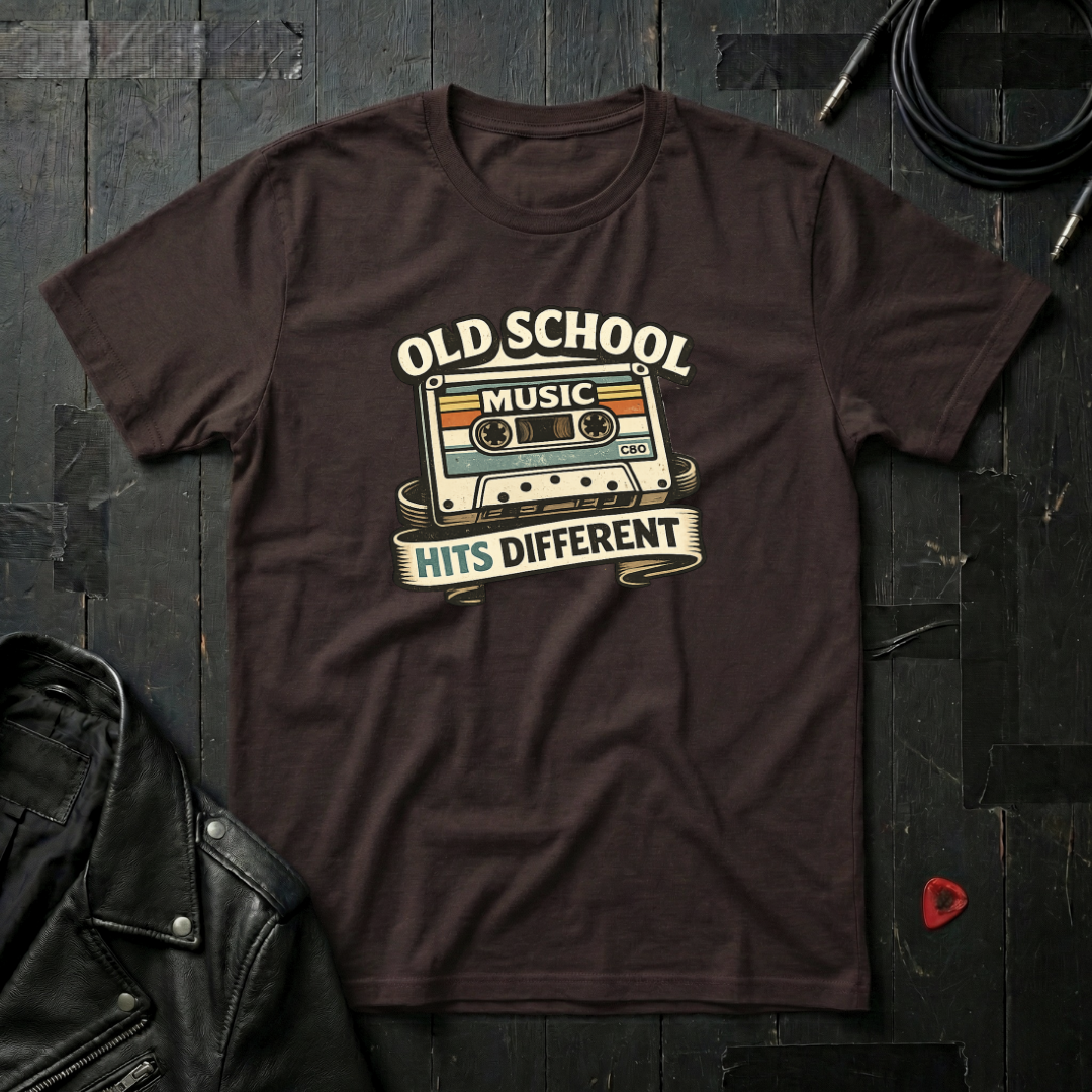 Old School Music Hits Different T-Shirt